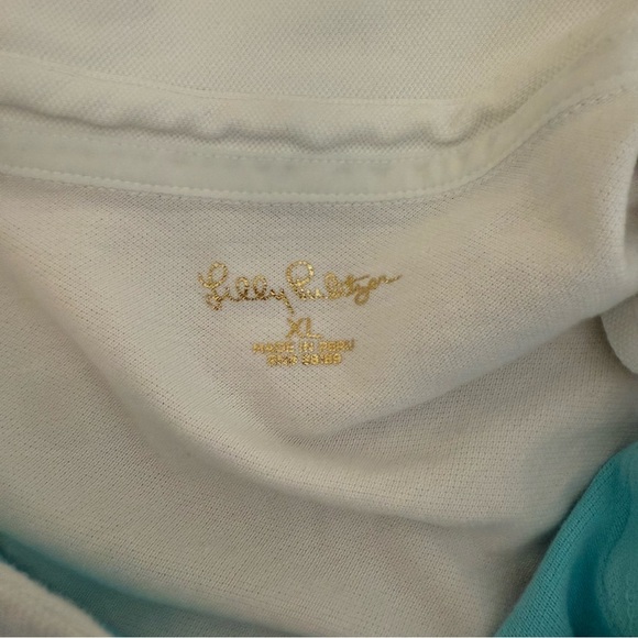 Lilly Pulitzer Tonda Polo Dress Sz X-Large - Picture 6 of 10